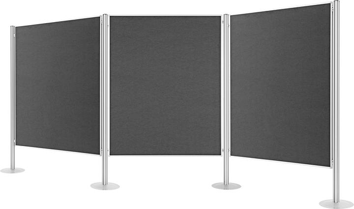 Actual product image Magnetoplan Stationary presentation wall (390.5 x 180 cm)