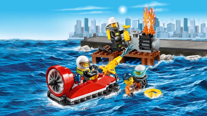 Immagine prodotto LEGO Set iniziale dei vigili del fuoco (60106, LEGO City)