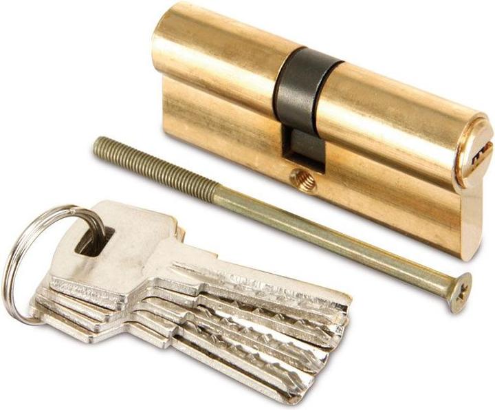 Actual product image BGS Brass Cylinder Lock 70 mm (Profile cylinder)