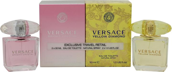 Image du produit Versace Coffret cadeau 30ml Yellow Diamond EDT + 30ml Bright Crystal EDT