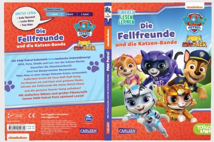 Actual product image PAW Patrol: Die Fellfreunde und die Katzen-Bande (German, Nora De Lon, 2024)