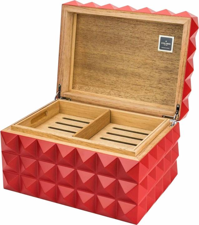 Actual product image Colibri Humidor Grand Quasar red (175)
