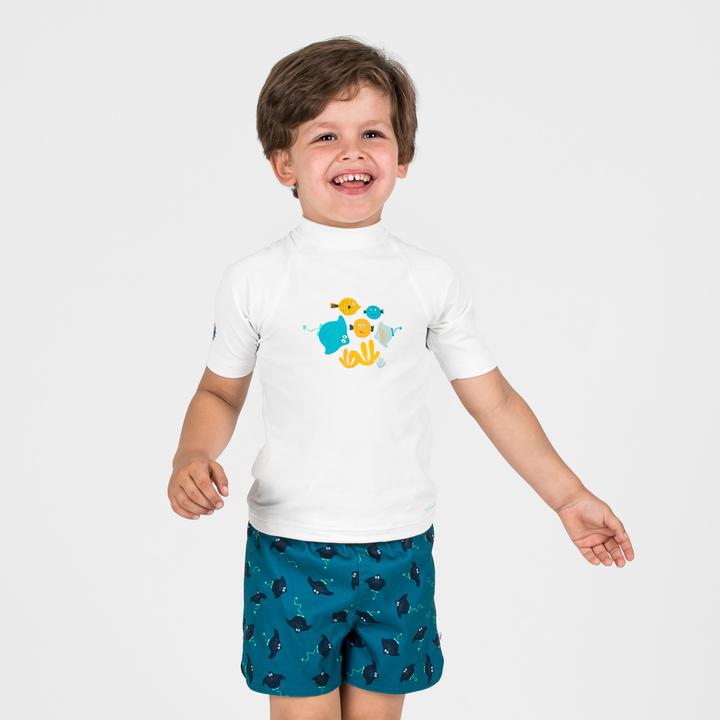 Actual product image Nabaiji Schwimmshorts Baby/Kleinkinder - Manta dunkelblau (86, 85 C)