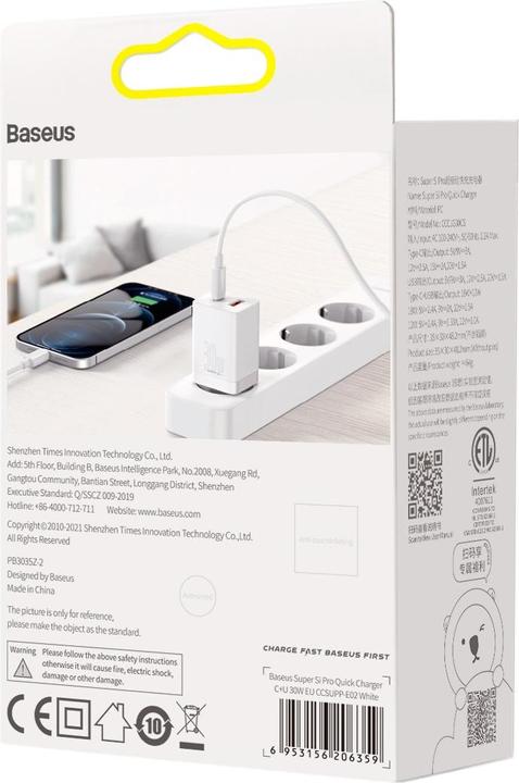 Produktbild Baseus Super Si Pro Quick Charger (30 W)