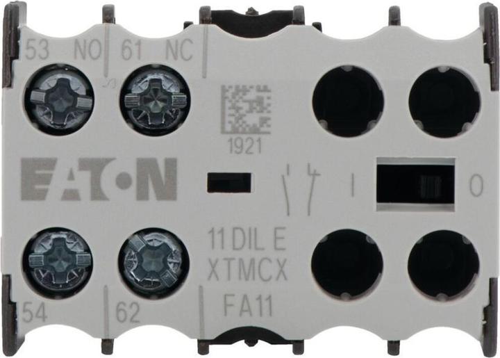 Actual product image Eaton Auxiliary contact block 1 NO contact 1 NC contact
