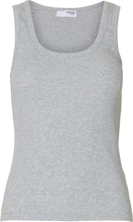 Actual product image Selected Femme Rippmuster Baumwoll Tanktop (XXL)