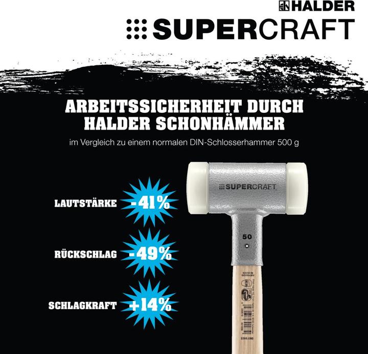 Image du produit Halder Marteau en nylon (690 g)