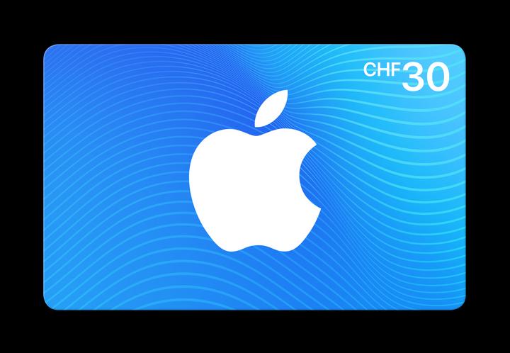 Apple App Store & iTunes Gift Card (30 CHF)