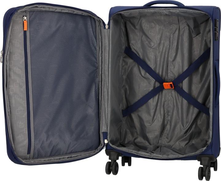 Produktbild American Tourister Blazing Ride 4 Rollen Kofferset 3-teilig mit Dehnfalte (211 l, XL (ab 115l))