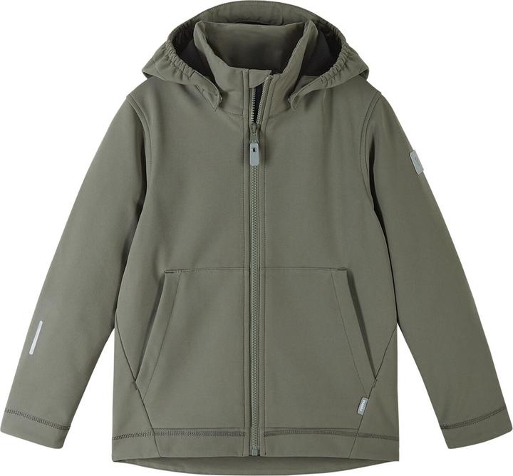 Actual product image Reima tec Kids Softshell Jacket Koivula Greyish (110)