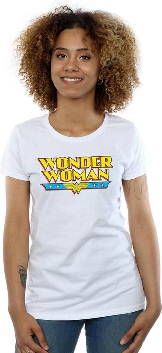 Immagine prodotto Wonder Woman Text Logo Maglietta Donna (S)