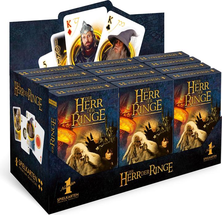 Image du produit Winning Moves Number 1 Cartes à jouer Le Seigneur des anneaux (Allemand)