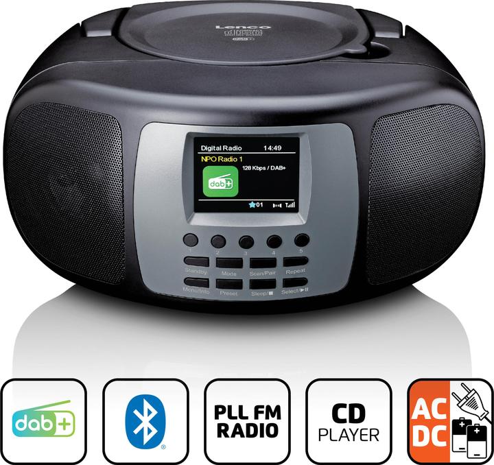 Actual product image Lenco SCD-860 (DAB+, FM, Bluetooth)