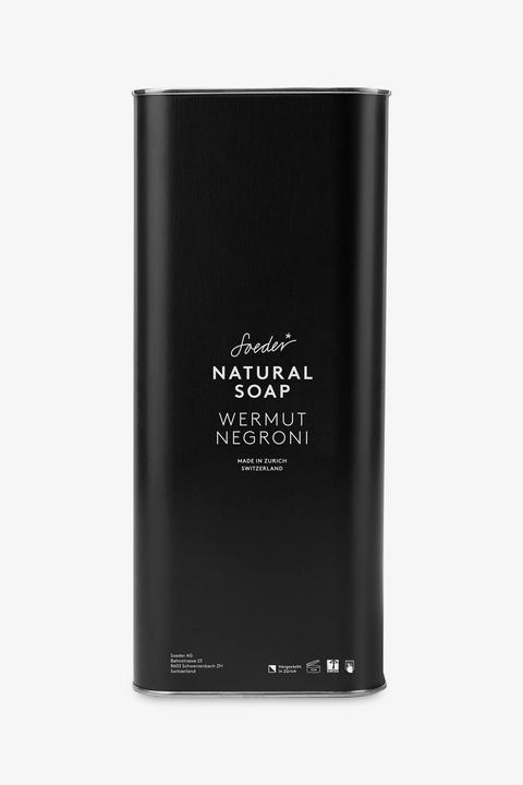 Actual product image Soeder* Natural Soap Vermouth Negroni (Liquid soap, 5000 ml)