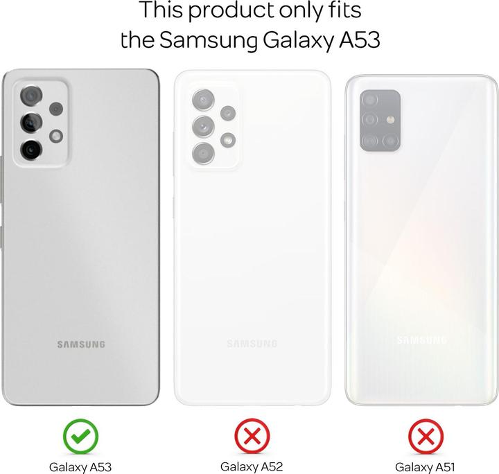 Immagine prodotto Nalia Copertura in silicone effetto carbonio (Samsung Galaxy A53)