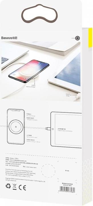 Actual product image Baseus Wireless Charger with Lightning Cable