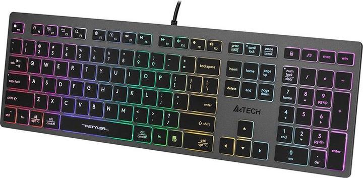 Image du produit A4Tech A4T FStyler FX60H (neoninis apšvietimas) (ING. Int., Filaire)