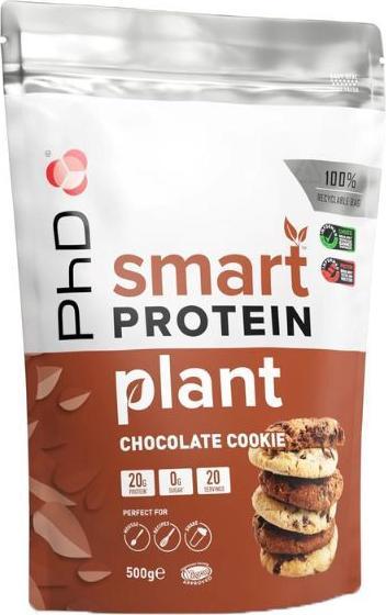 Actual product image PhD Nutrition Smart Plant Protein 500g (Chocolate Cookie, 1 pcs., 500 g)