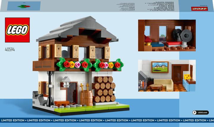 Actual product image LEGO 40594 Houses of the World 3 Limited Edition (40594)