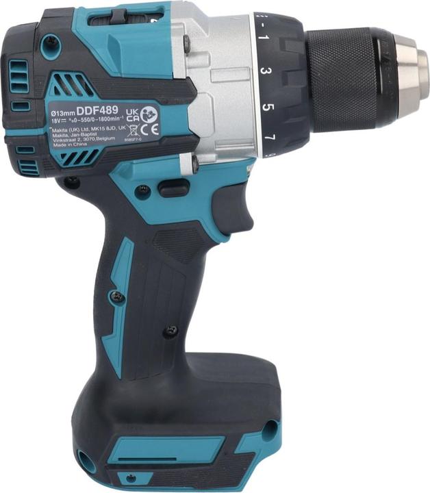 Image du produit Makita DDF 489 T1 Perceuse-visseuse sans fil 18 V 73 Nm Brushless + 1x batterie 5,0 Ah - sans chargeur (Fonctionnement sur batterie)