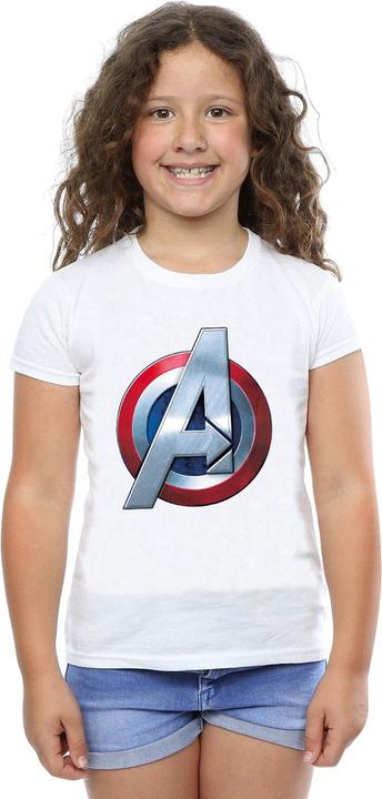 Produktbild Avengers 3D Logo TShirt Mädchen (152, 158)