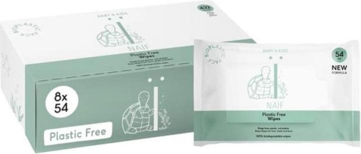 Naïf Baby wet wipes (432 Piece)