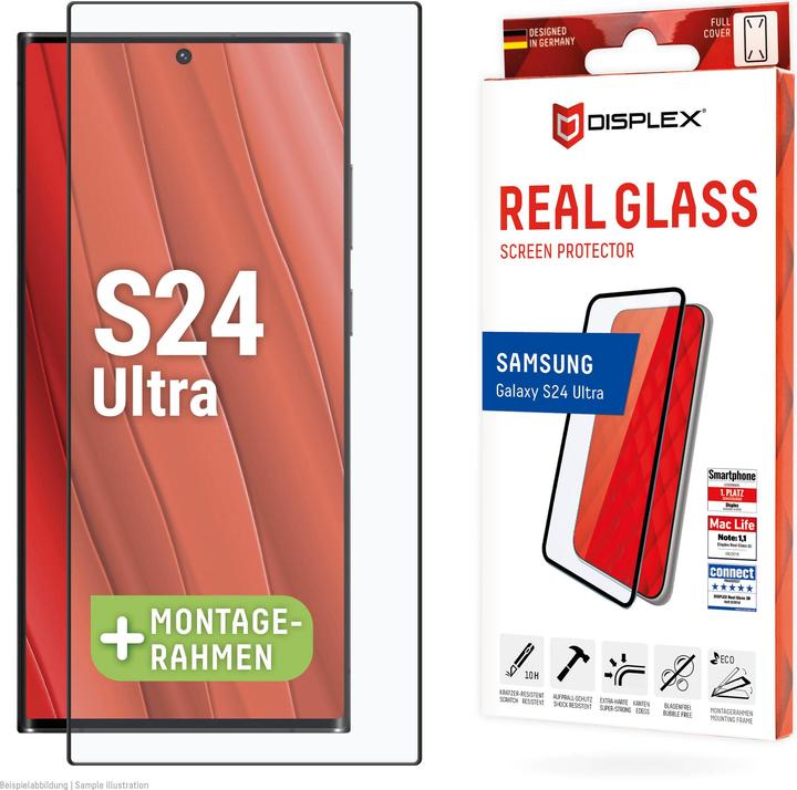 Image du produit Displex Real Glass, Full Cover Panzerglas (1 pièce(s), Samsung Galaxy S24 Ultra)