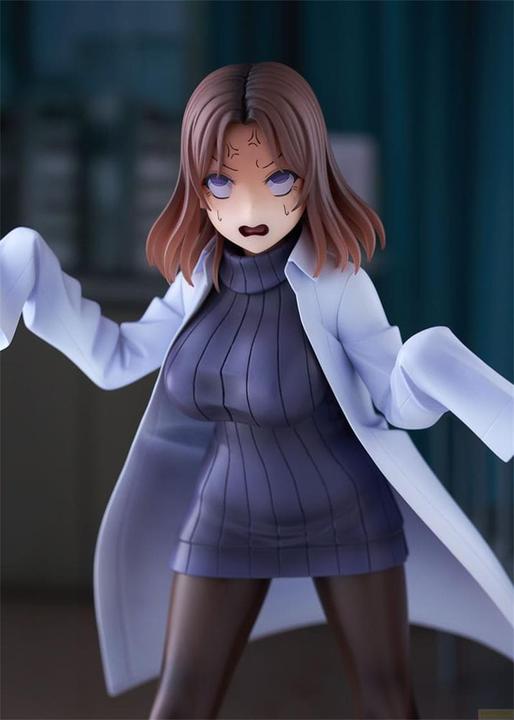 Actual product image Wave Sakusei Byuotou PVC Statue 1/7 Amamiya-sensei DT-202 22 cm