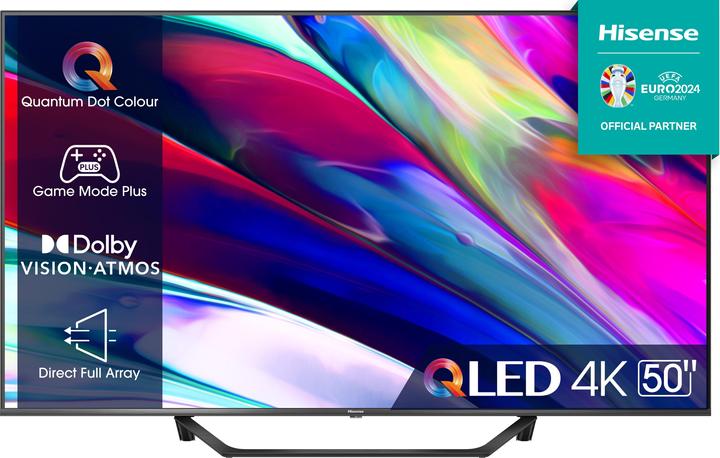Image du produit Hisense TV 50A7KQ (50", A7K, QLED, 4K, 2023)