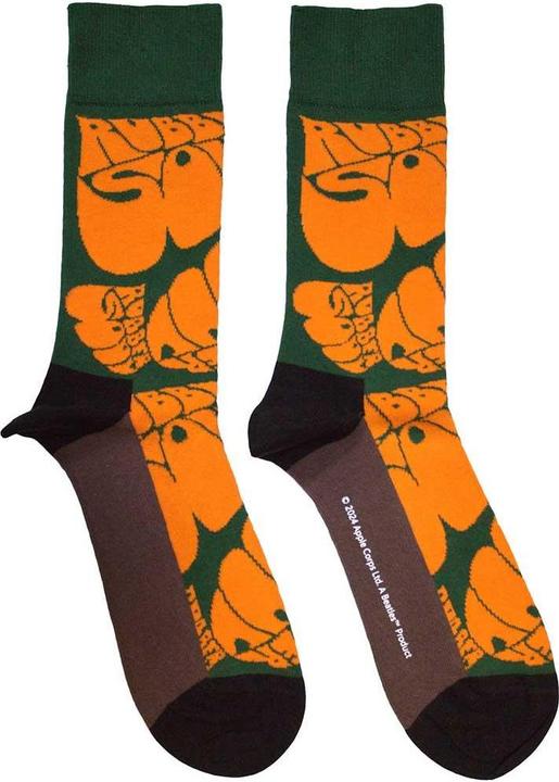 Immagine prodotto The Beatles Rubber Soul Text Repeat Calzini Adulto Unisex (40.5 - 45.5)