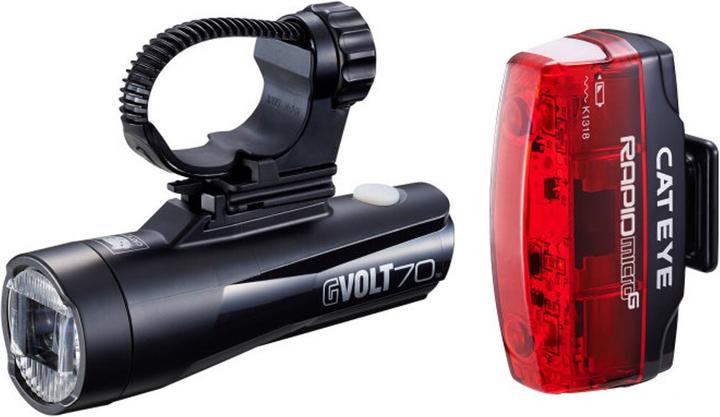 CatEye GVolt 70.1 + Rapid Micro G (70 lm)