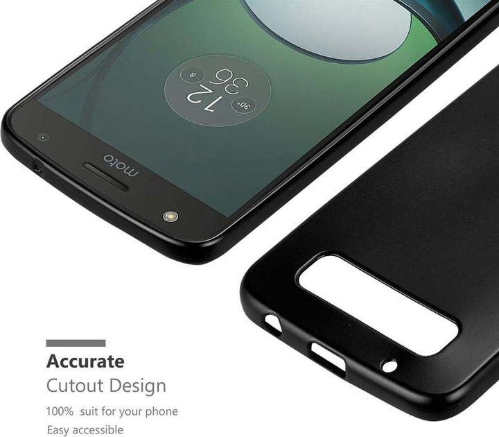 Image du produit Cadorabo Couverture métallique mate TPU (Motorola Moto Z Play)