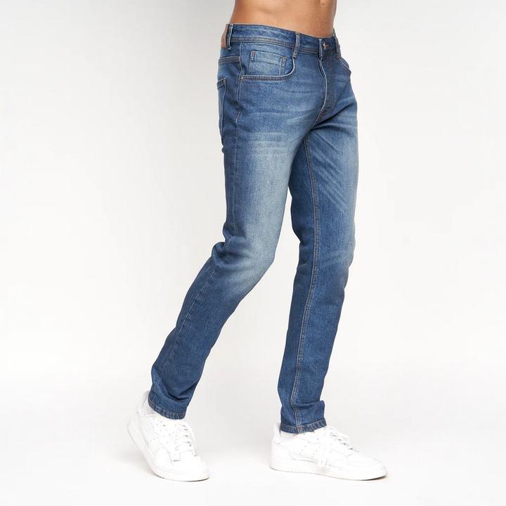 Produktbild Crosshatch Mens Sheldons Slim Jeans (38)