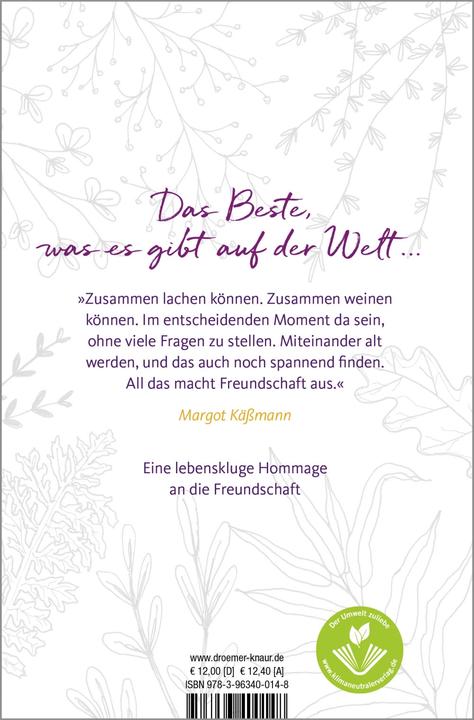 Produktbild Freundschaft, die uns im Leben trägt (Deutsch, Margot Kässmann, 2022)