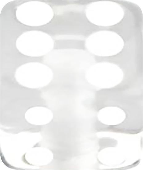 Image du produit Star Piercing Micro cube transparent (sans laiton, Acrylique)