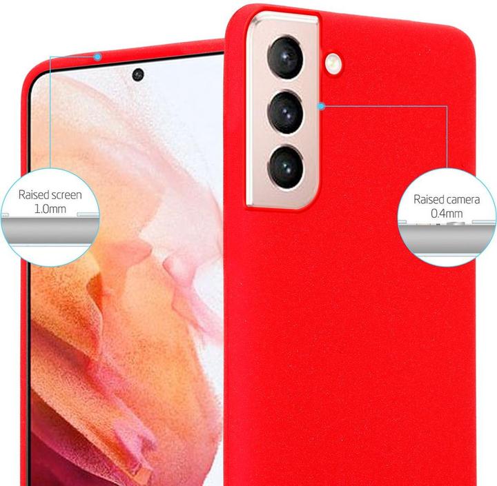 Actual product image Cadorabo TPU Frosted Cover (Samsung Galaxy S21 5G)