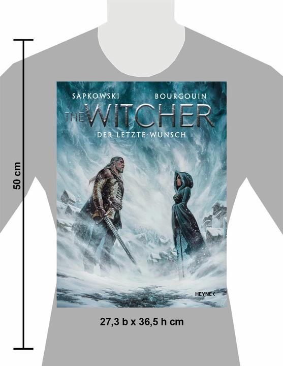 Actual product image The Witcher Illustrated – Der letzte Wunsch (German, Andrzej Sapkowski, 2022)