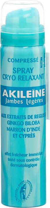 Akileïne AKILEINE Leichte Beine Cryo-Relaxing Spray 75 ml (Fussdeodorant & -puder, 75 ml)