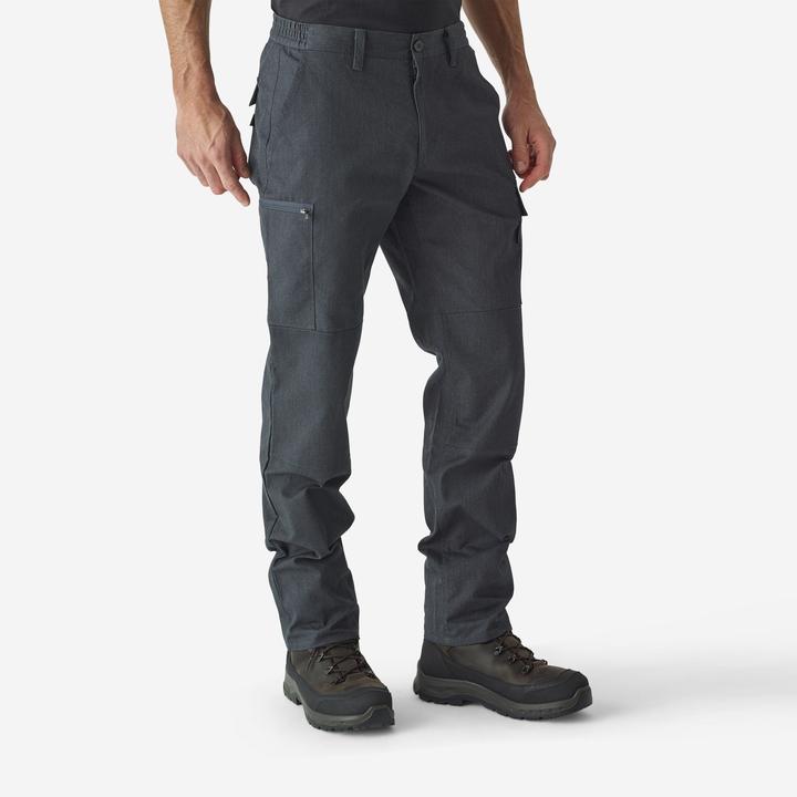 Actual product image Solognac Trousers Steppe 300 Regular grey (XXL)