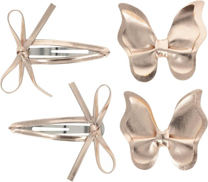 Actual product image Trisa Fashion Schmetterling auf Clip & Click clack Bronze 4 Stk. (4 pcs.)