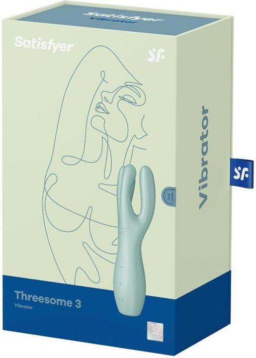 Actual product image Satisfyer Threesome 3 Lay-on Vibrator