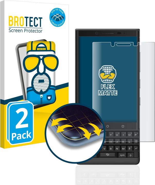 Actual product image BROTECT Full-Cover Protector Matte (2 Piece, KEY2)