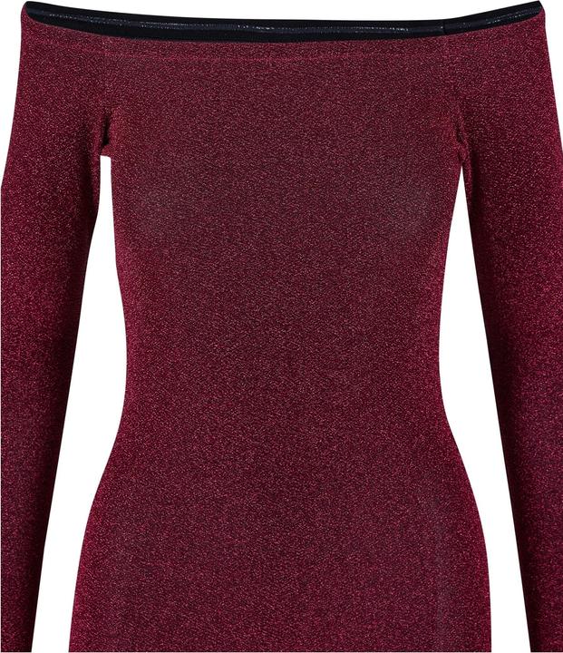 Immagine prodotto Urban Classics Vestito donna off shoulder a maniche lunghe con glitter - 126795 (L)