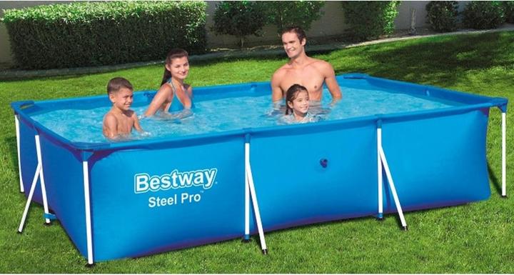 Produktbild Bestway Swimming Pool Steel Pro rechteckig (300 x 201 x 66 cm)