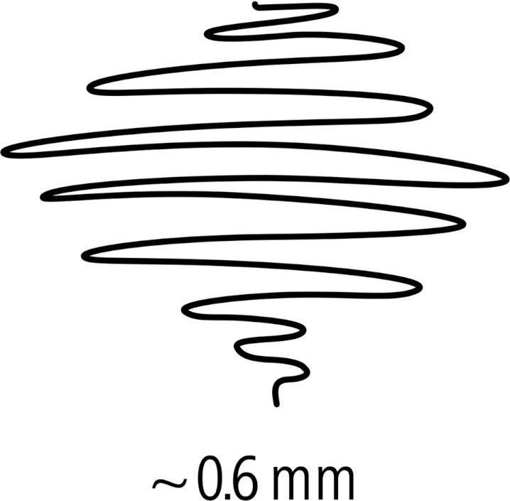 Immagine prodotto Staedtler Lumocolor penna universale permanente F (Nero, 0.60 mm, 1 x)