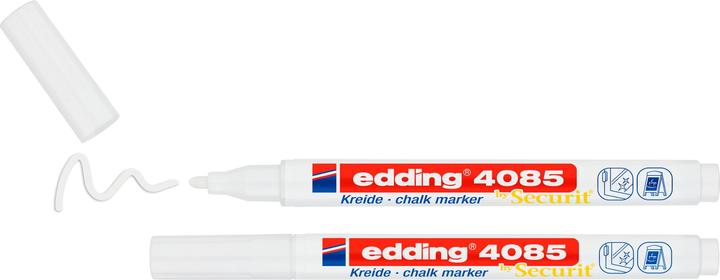 Produktbild Edding Kreidemarker (Weiss, 2 mm, 2 x)