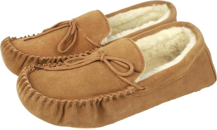 Actual product image Eastern Counties Leather Unisex Adult Jesse Suede Moccasins (39.5)