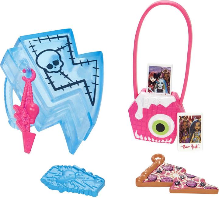 Image du produit Monster High Frankie Stein avec animal de compagnie et accessoires