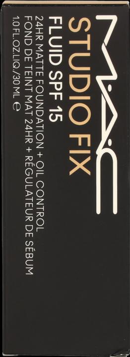 Image du produit MAC Cosmetics Studio Fix Fluide Fond de Teint Protection Solaire Facteur 15 (re) N6 (N° N6)
