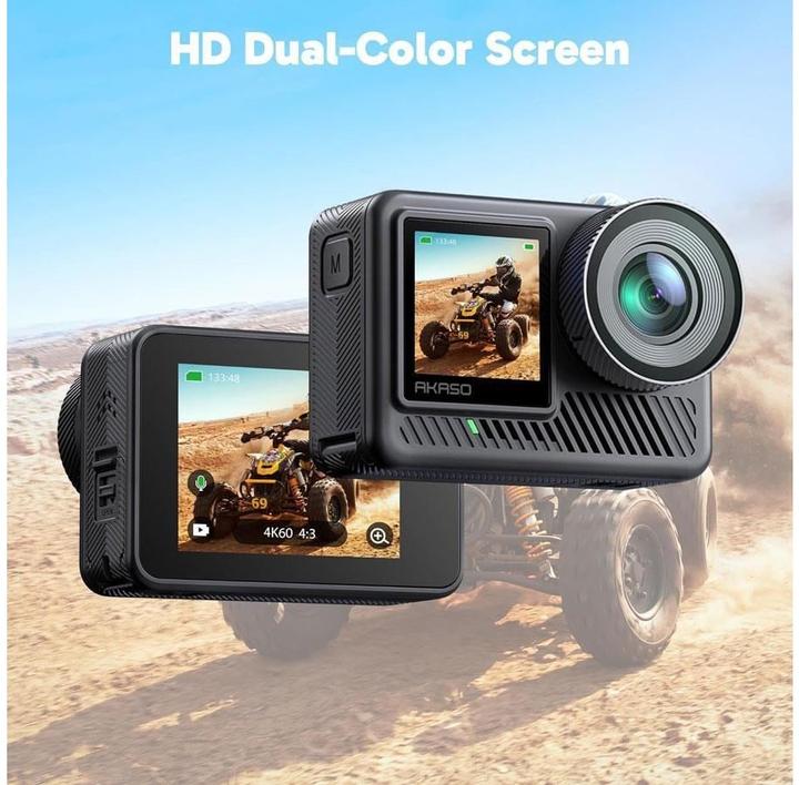 Actual product image Akaso Brave 8 Lite Action Camera Lcd (Wi-Fi)